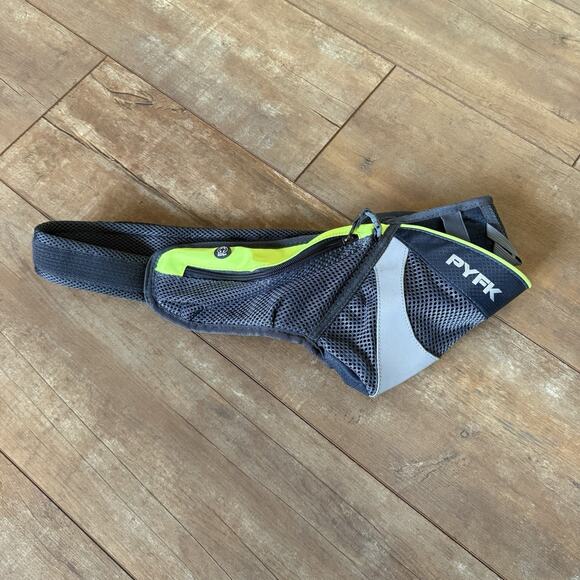 PYFK Running Hydration Belt Reflective Water Bottle Holder Pouch Adjustable - Picture 1 of 7
